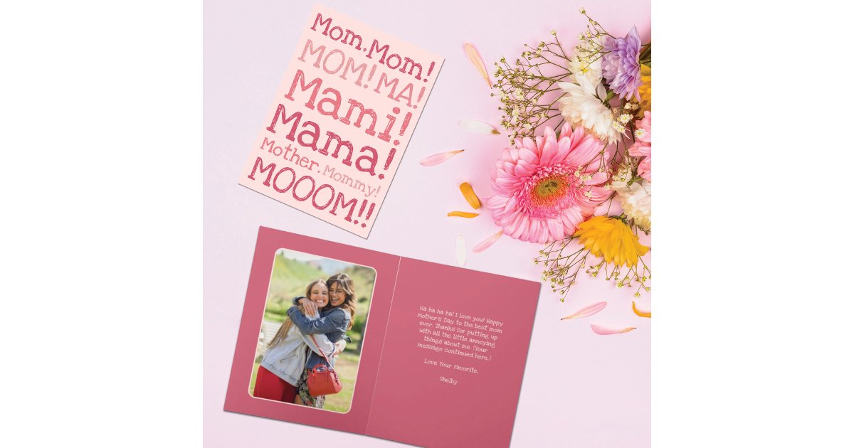 Crisp Annoying Mothers Day Card Artwork for Your Screen Crisp Annoying Mothers Day Card Artwork for Your Screen