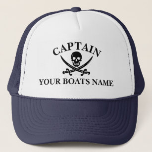 Skull & Crossbones Poison Side Logo Black & White Mesh Trucker Cap Caps Hat Hats