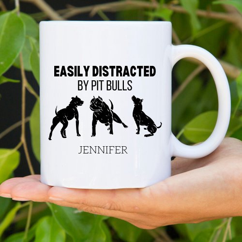 Funny Pit Bull Dog Breed    Coffee Mug