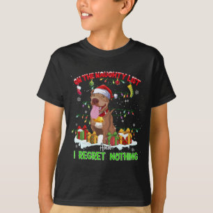 Funny Pitbull Christmas Ugly Sweater Dog Xmas Outf