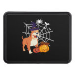 Funny Pitbull Dog Halloween Costume Hitch Cover