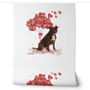 Funny Pitbull Heart Valentines Day Dog Dad Mom Gif Wallpaper