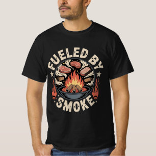 Funny Pitmaster BBQ Fueled By Smoke T-Shirt