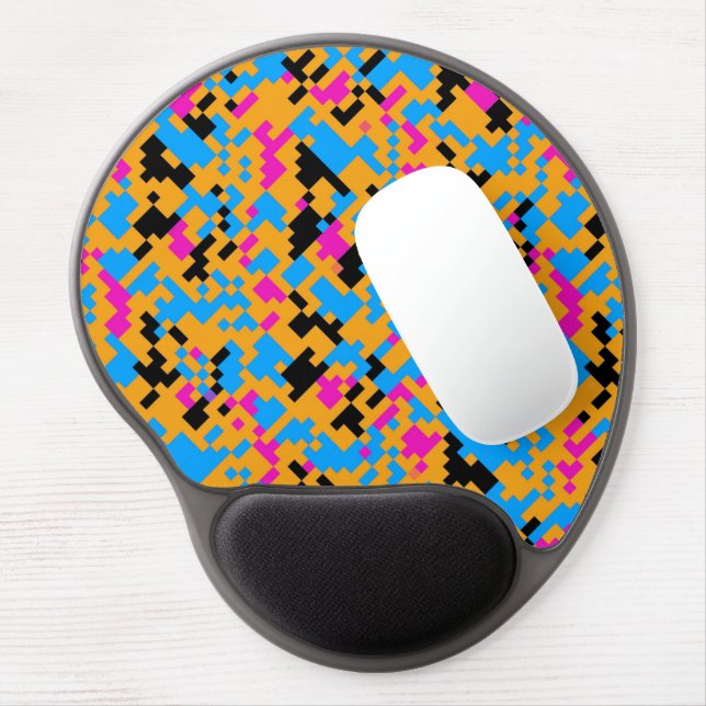Funny Pixels Gel Mouse Pad (Left Side)