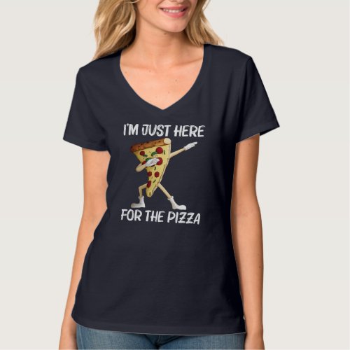 Funny Pizza Art For Men Women Pizza Slice Italian  T_Shirt