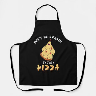 Funny Pizza Costume Halloween Party Apron