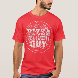 Funny Pizza Delivery Guy Costume Pizza Lover Dad T-Shirt
