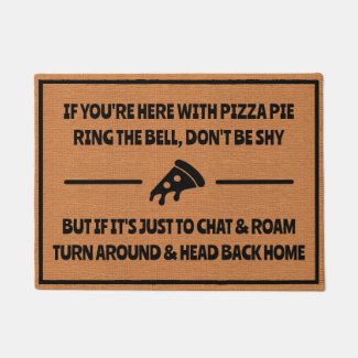 Funny Pizza Delivery Humor Silly Minimalist