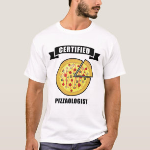 Funny Pizza Design T-Shirt