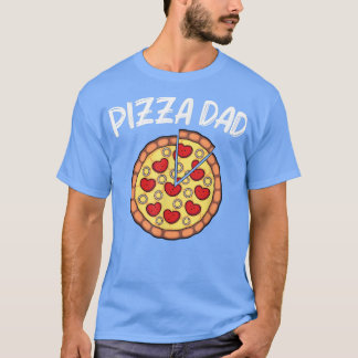 Funny Pizza For Dad Father Pizza Lover Chef Pepper T-Shirt