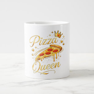 Funny pizza gif Cute Pizza Lover Cooking kitchen Giant Coffee Mug