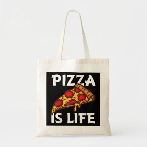 Funny Pizza Gift For Pizza Lovers Boys Girls Pizza Tote Bag