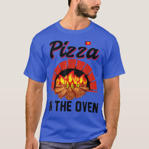 Funny Pizza In The Oven Pregnant Women Pregnancy  T-Shirt
