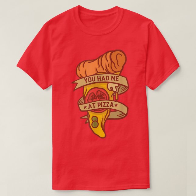 Funny Pizza Lover Quotes  T-Shirt (Design Front)