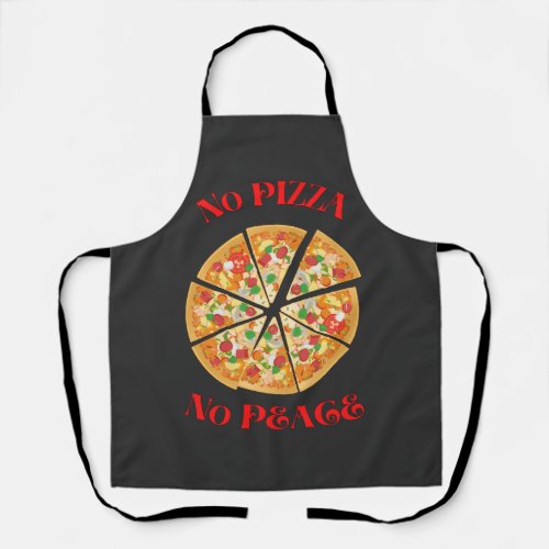 Funny Pizza Lovers Apron