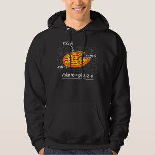 Funny Pizza Math Lovers Fast Food Volume Formula P Hoodie
