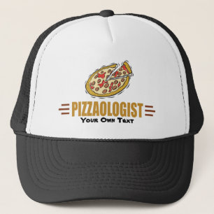 Funny Pizza Personalize It! Love Eat Pizza Pie Trucker Hat