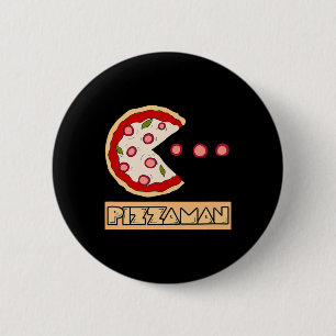 Funny Pizza Pun Button