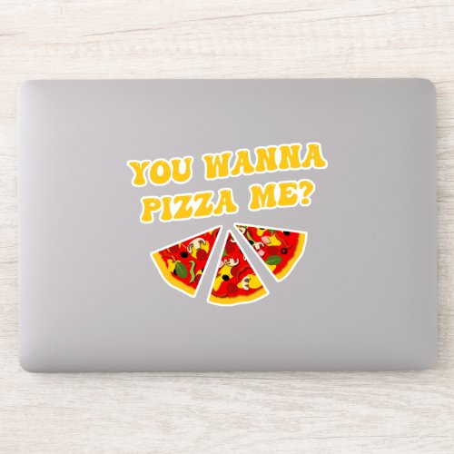 Funny Pizza Quote Sticker