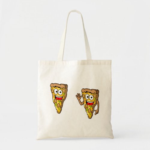 Funny Pizza Slices Tote Bag