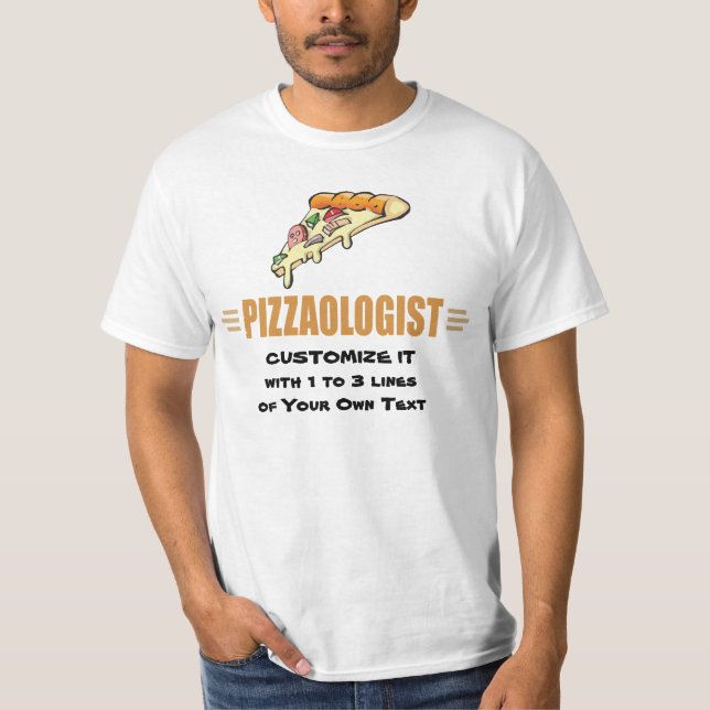 Funny Pizza T-Shirt (Front)