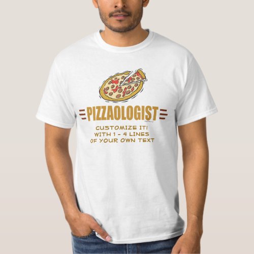 Funny Pizza T_Shirt