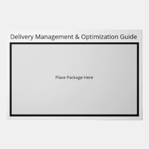 Funny Place Package Here Minimalist Doormat