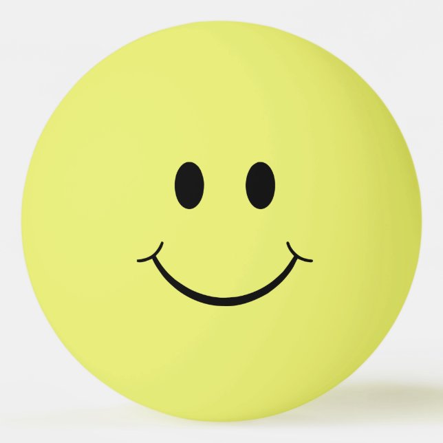 Funny Plain Face Ping-Pong Ball (Front)