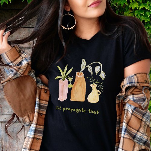 Funny Plant Lover Botanical Gardener Boho Novelty  T_Shirt