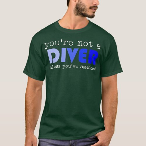 Funny Platform Springboard Diving Sarcastic Diver  T_Shirt