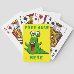 funny playing cards "FREE HUGZ..."