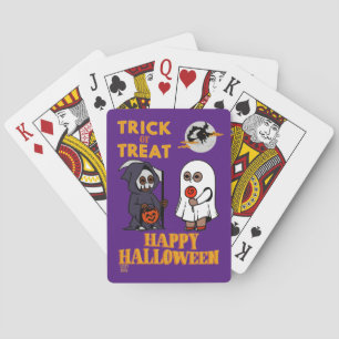 funny playing cards "HALLOWEEN 1"