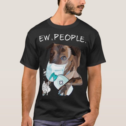 Funny Plott Hound Ew People Dog Lover Gift T_Shirt