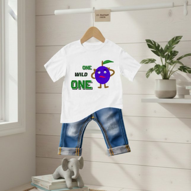 Funny plum baby T-Shirt (Creator Uploaded)