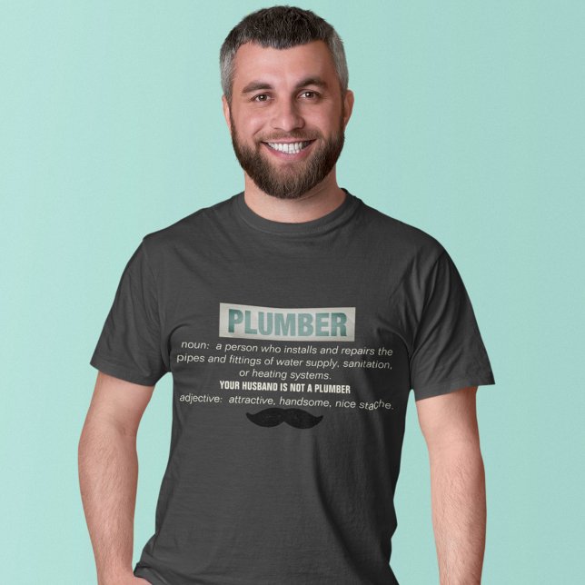 Funny Plumber Definition And Mustache T-Shirt (Creator Uploaded)
