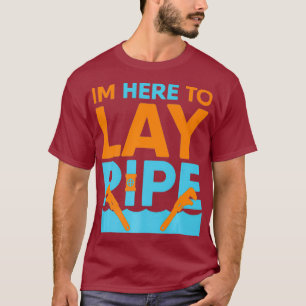 Funny Plumber   Im Here To Lay Pipe Premium T-Shirt