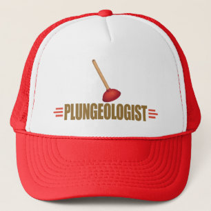 Funny Plumber Trucker Hat