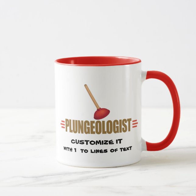 Funny Plumbing Mug (Right)