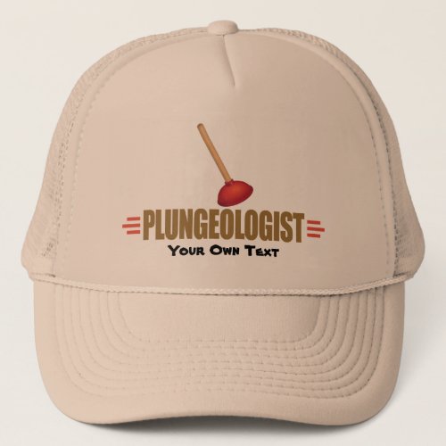 Funny Plumbing Trucker Hat