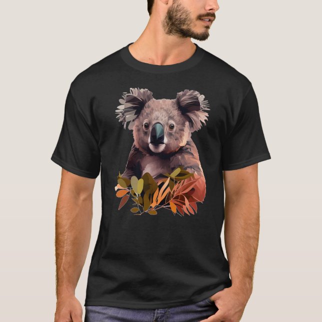 Funny plump Koala Bear T-Shirt (Front)