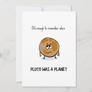 sad sad planet pluto birthday