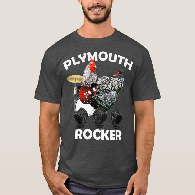 Funny Plymouth Rock Chicken  Hen Humor  Gift T-Shirt (Front)