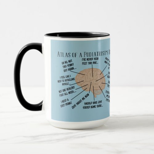 Funny Podiatrist Thoughts Mugs ll