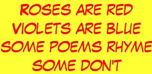 roses are red violets