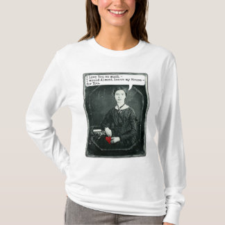 Funny Poet Emily Dickinson Valentine's Day T-Shirt