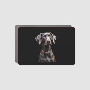 Funny Pointer Shirt Pointer Mom Dad Dog Lover Poin Car Magnet