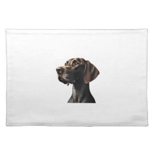 Funny Pointer Shirt Pointer Mom Dad Dog Lover Poin Cloth Placemat