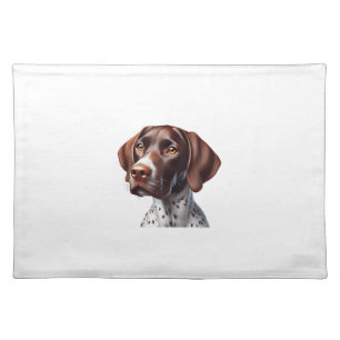 Funny Pointer Shirt Pointer Mom Dad Dog Lover Poin Cloth Placemat