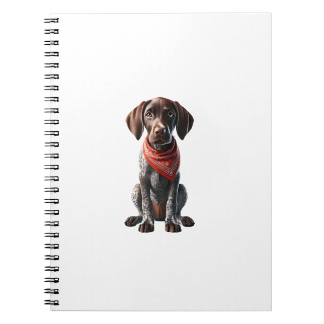 Funny Pointer Shirt Pointer Mom Dad Dog Lover Poin Notebook (Front)