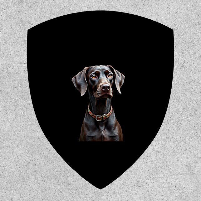 Funny Pointer Shirt Pointer Mom Dad Dog Lover Poin Patch (Front)
